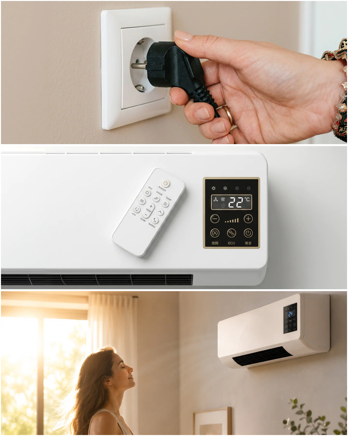 Plug in and choose your mode